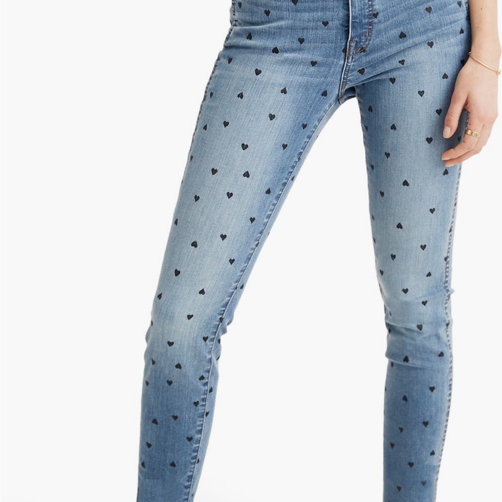 Madewell High Rise Blue Black Jeans